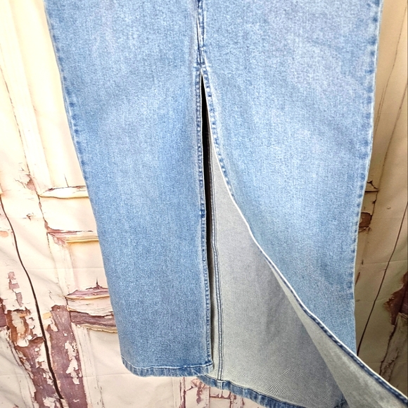 NWOT Show Me Your Mumu McEntire Maxi Denim Skirt size 28 - Picture 3 of 10
